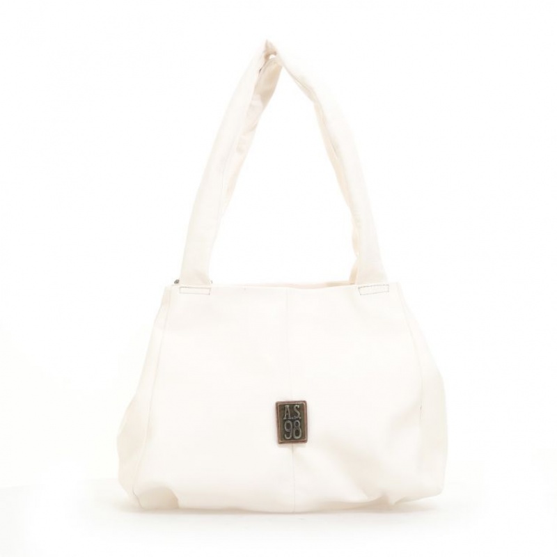 Sacs A.S.98 Affi Femme Blanche | FR-148903YGX