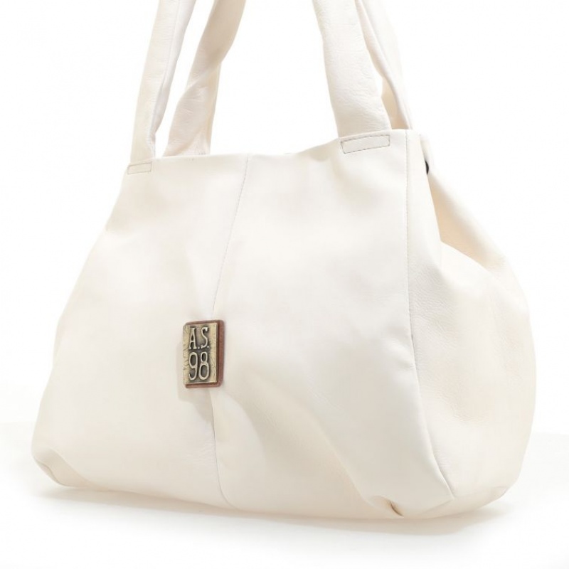 Sacs A.S.98 Affi Femme Blanche | FR-148903YGX