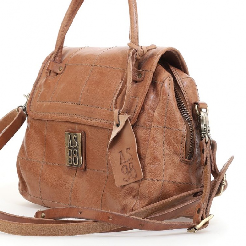 Sacs A.S.98 Assenza Femme Marron | FR-539618VZF