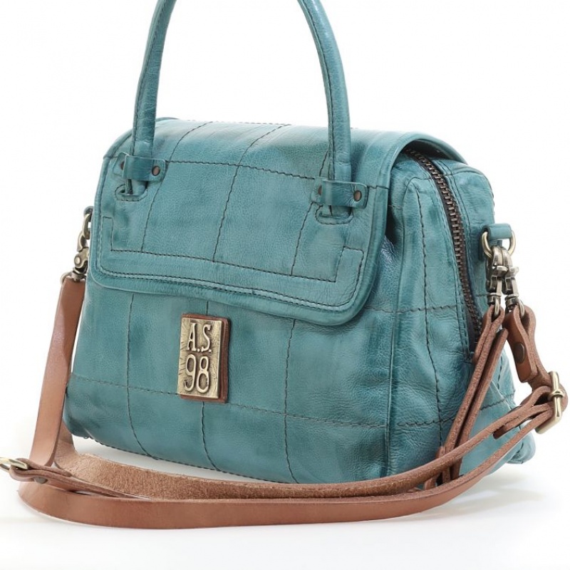 Sacs A.S.98 Assenza Femme Vert | FR-862391QON