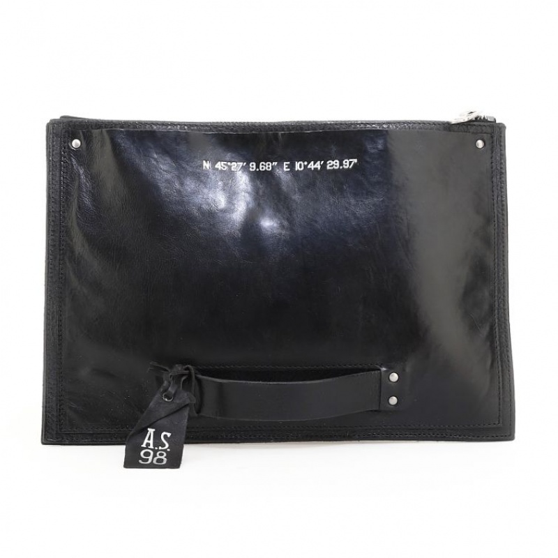 Sacs A.S.98 Bank Femme Noir | FR-657314VZW