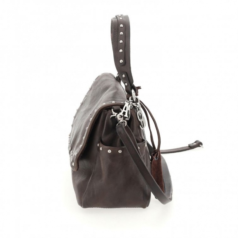 Sacs A.S.98 Giles Femme Chocolat | FR-067239PKU