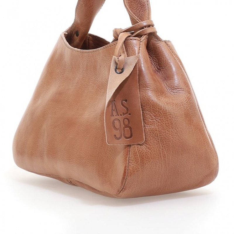 Sacs A.S.98 Peschiera Femme Marron | FR-634192PIQ