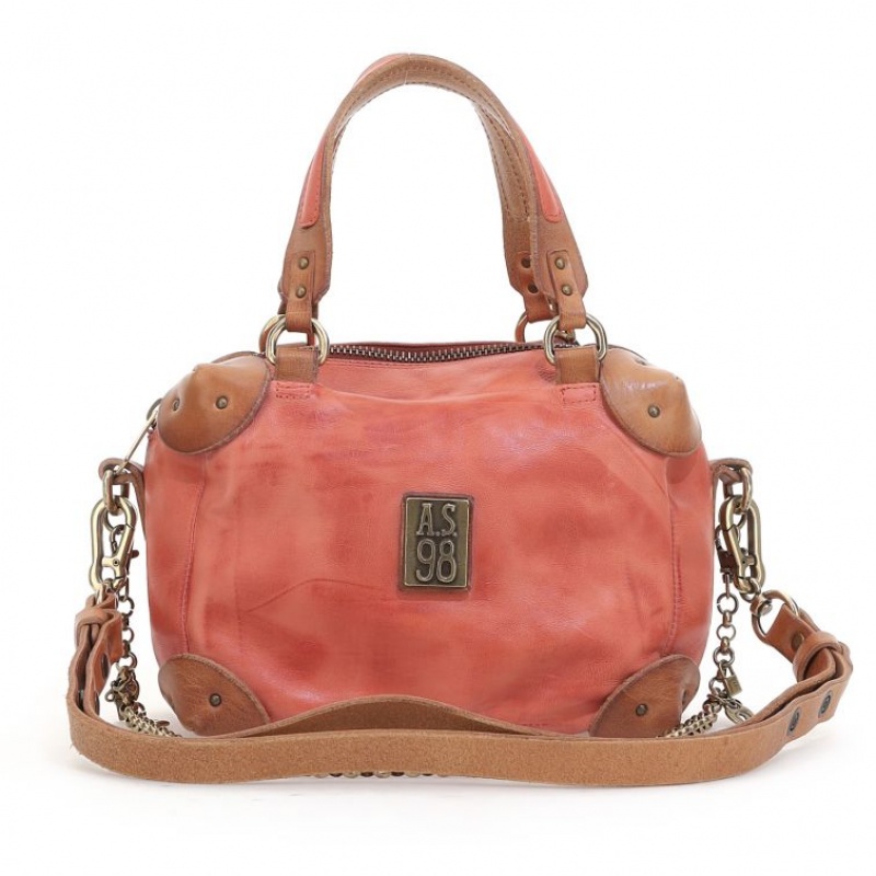 Sacs A.S.98 Siena Femme Orange | FR-627108LTN