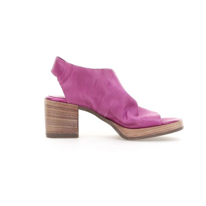 Sandale A.S.98 Amice Femme Fushia | FR-450728PZF