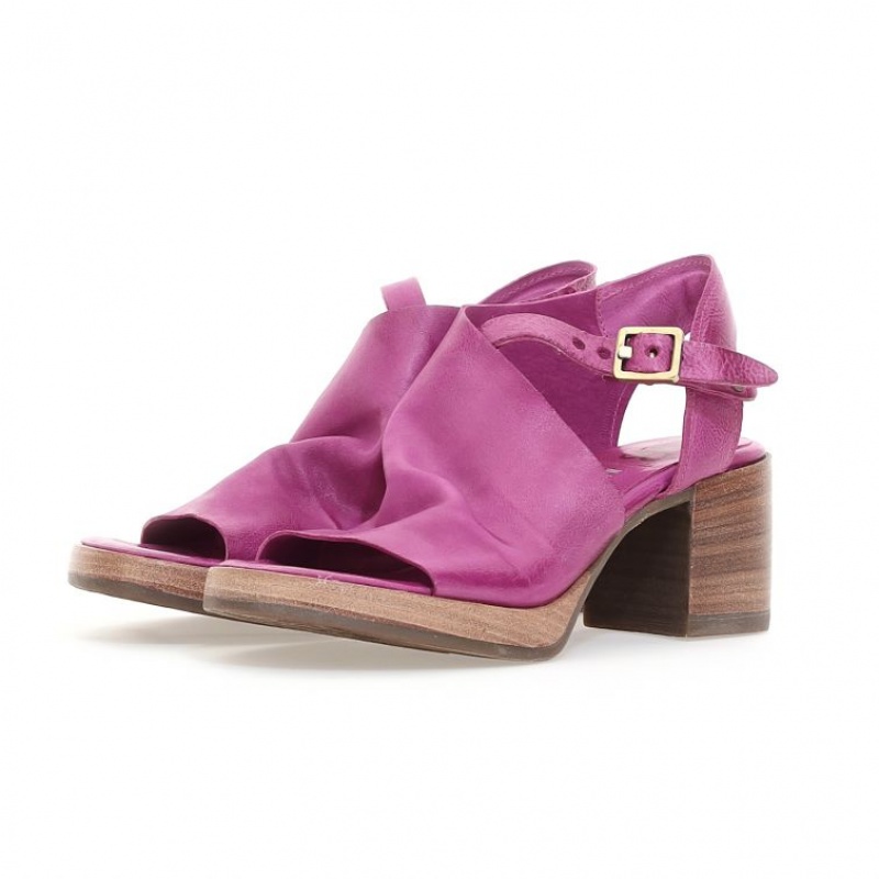 Sandale A.S.98 Amice Femme Fushia | FR-450728PZF