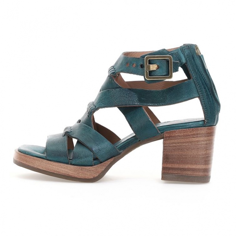 Sandale A.S.98 Andra Femme Vert | FR-206157JHG