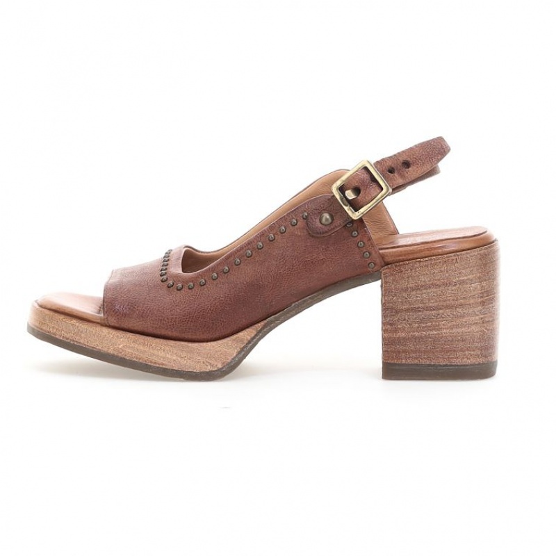 Sandale A.S.98 Angie Femme Kaki | FR-981425CMY