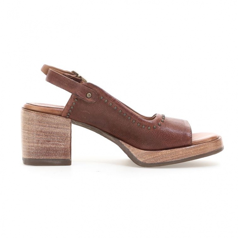 Sandale A.S.98 Angie Femme Kaki | FR-981425CMY