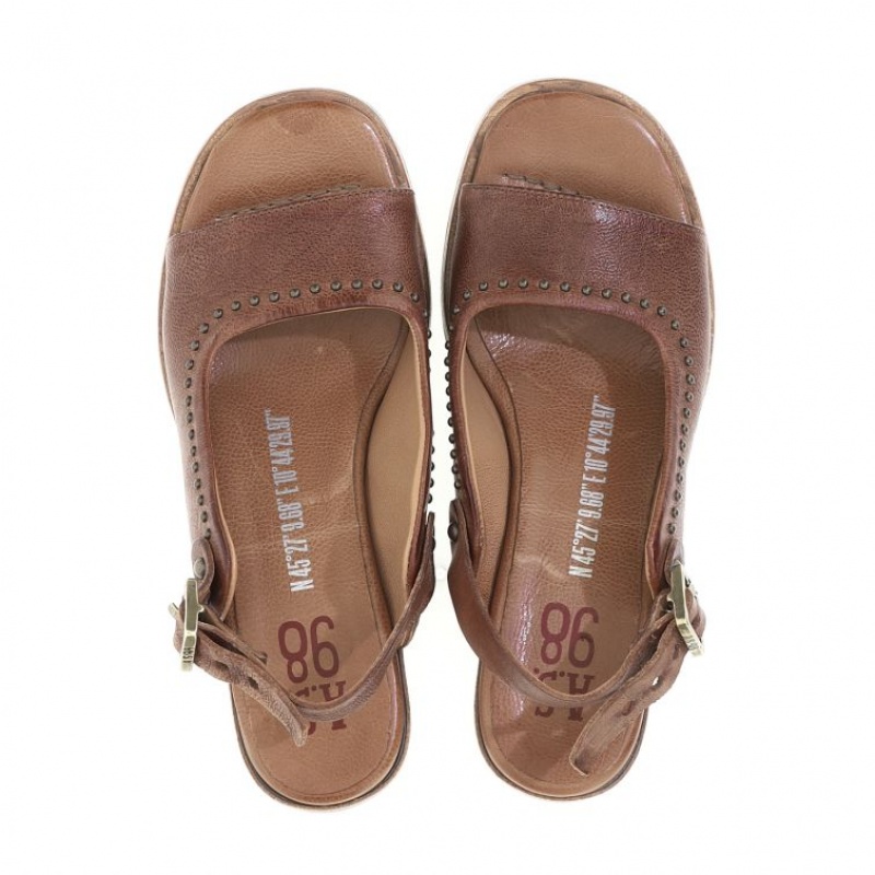 Sandale A.S.98 Angie Femme Kaki | FR-981425CMY