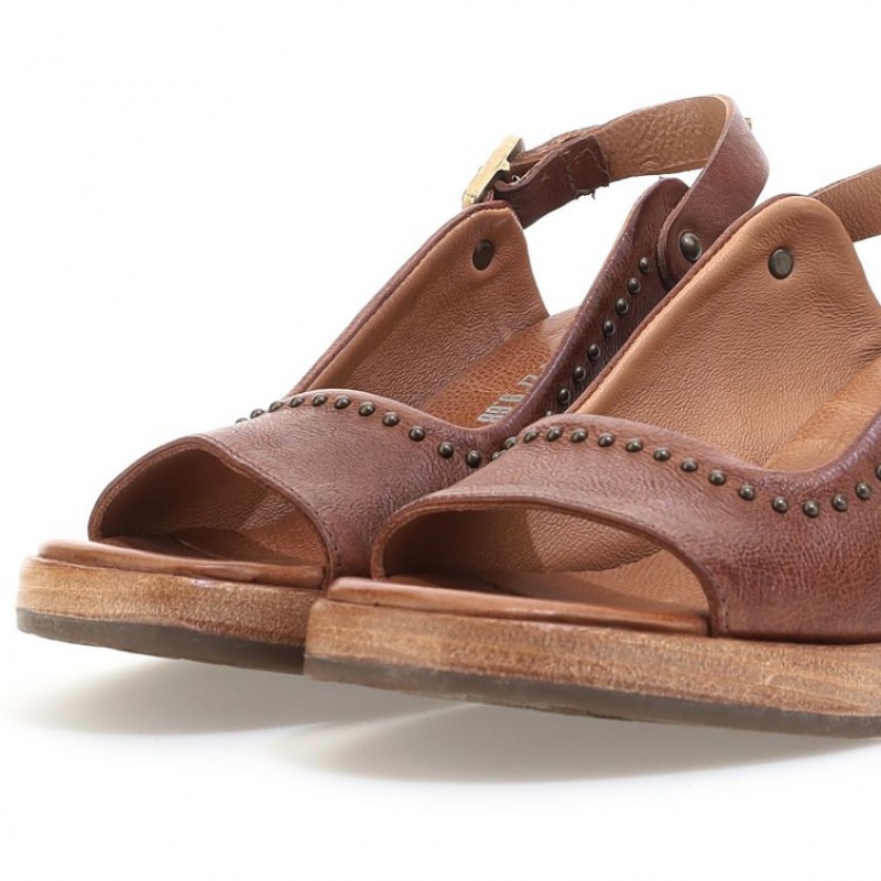 Sandale A.S.98 Angie Femme Kaki | FR-981425CMY