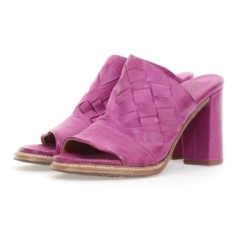 Sandale A.S.98 Belen Femme Fushia | FR-529738JXQ