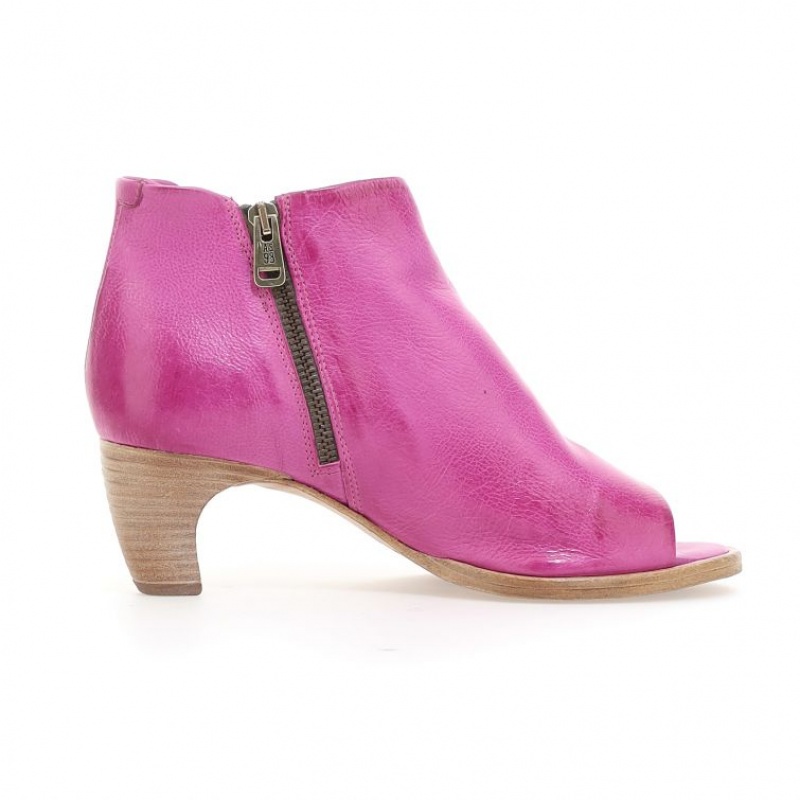 Sandale A.S.98 Blanch Femme Fushia | FR-175460LPF