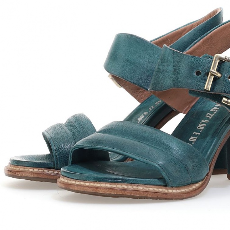 Sandale A.S.98 Brittany Femme Vert | FR-168927ONL