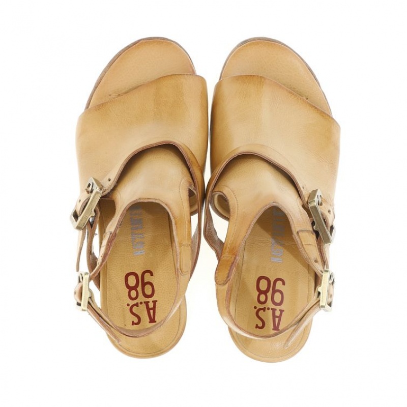 Sandale A.S.98 Charlize Femme Kaki | FR-025816BDA