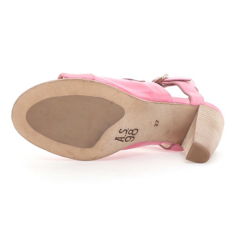 Sandale A.S.98 Clarise Femme Rose | FR-865932UON