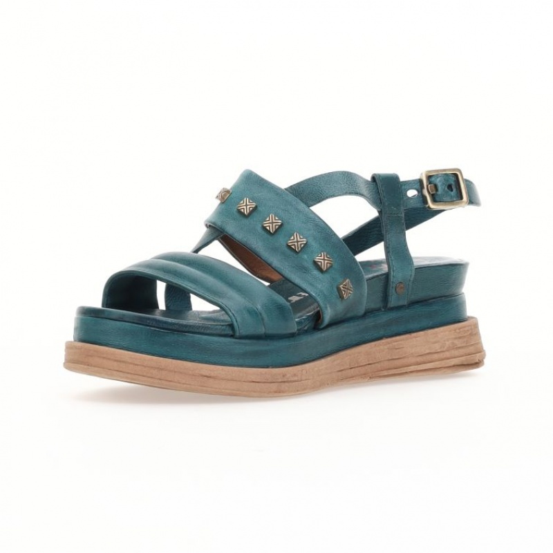 Sandale A.S.98 Lalla Femme Vert | FR-819726BZI