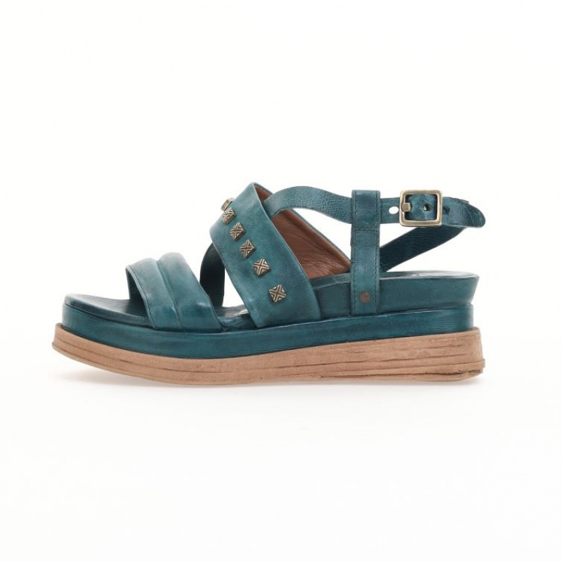 Sandale A.S.98 Lalla Femme Vert | FR-819726BZI