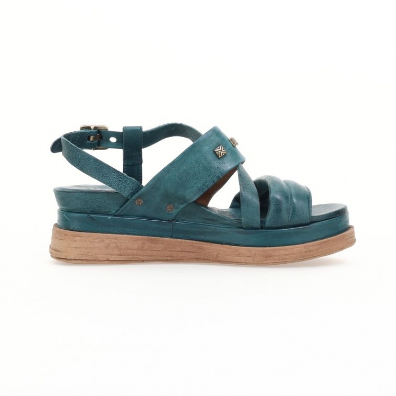 Sandale A.S.98 Lalla Femme Vert | FR-819726BZI