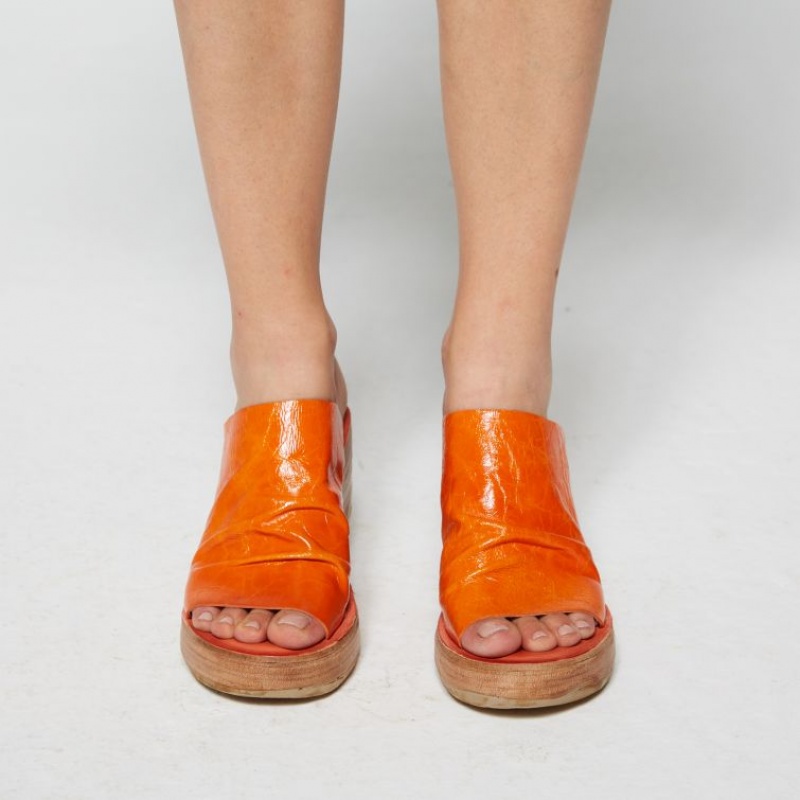 Sandale A.S.98 Nanette Femme Orange | FR-345802YGX