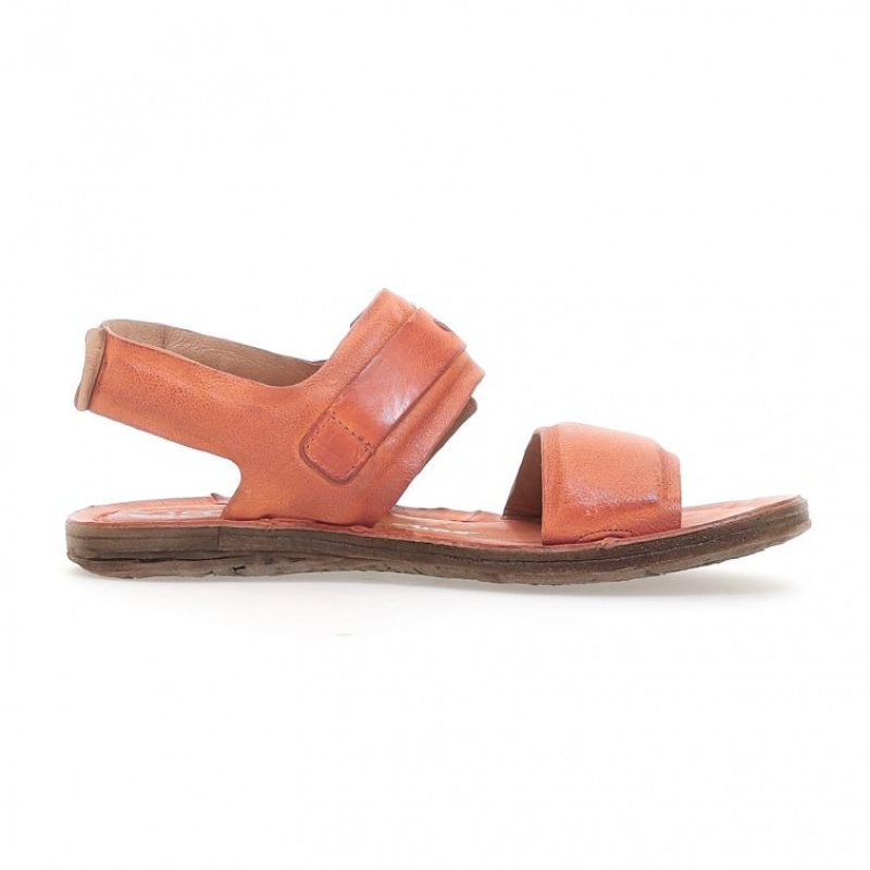 Sandale A.S.98 Ria Femme Orange | FR-618509PHM