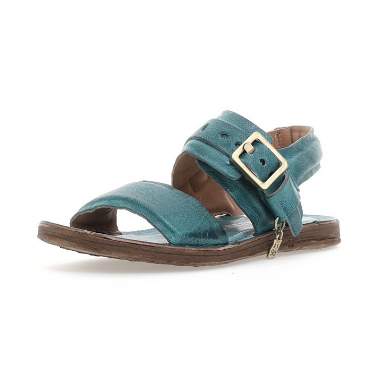 Sandale A.S.98 Ria Femme Vert | FR-713645PDW