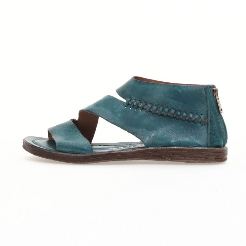 Sandale A.S.98 Romey Femme Vert | FR-986507KIX