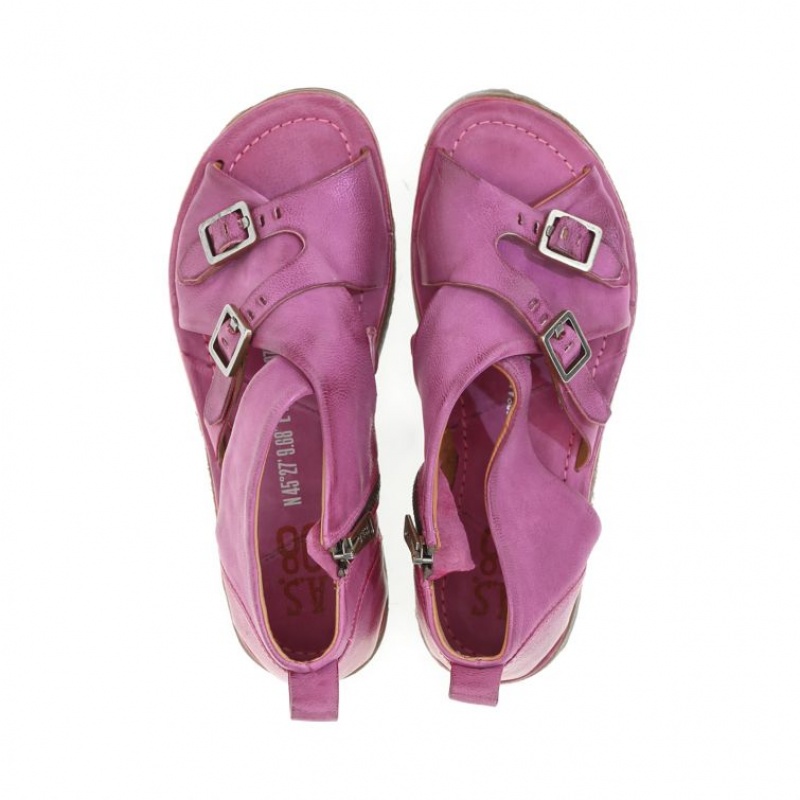 Sandale A.S.98 Ruth Femme Fushia | FR-134785UBX