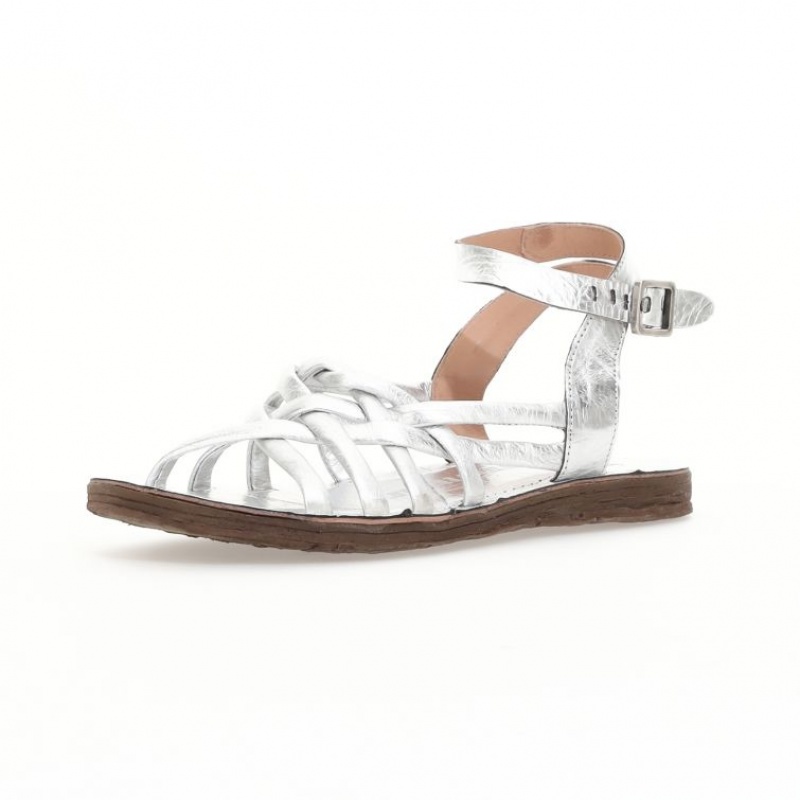 Sandale A.S.98 Rylee Femme Argent | FR-405728FHL