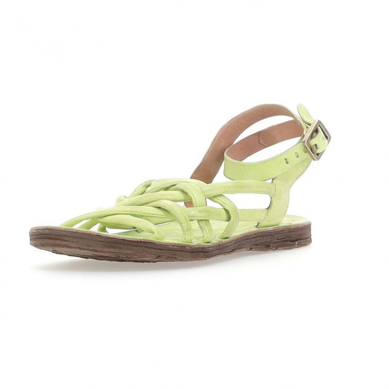 Sandale A.S.98 Rylee Femme Vert Clair | FR-439602LWN