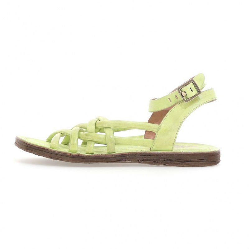 Sandale A.S.98 Rylee Femme Vert Clair | FR-439602LWN