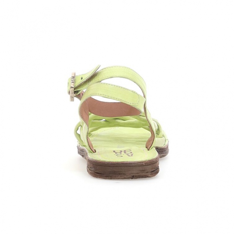 Sandale A.S.98 Rylee Femme Vert Clair | FR-439602LWN