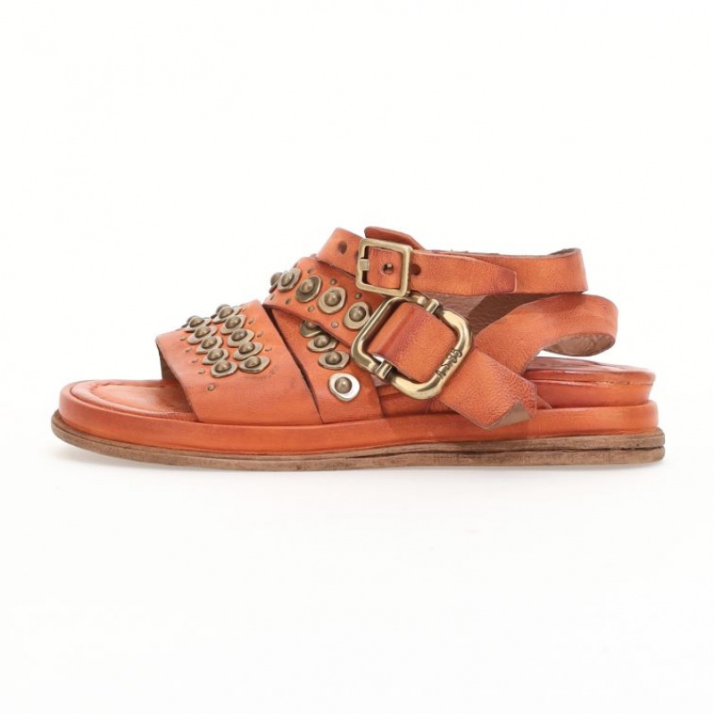 Sandale A.S.98 Savanna Femme Orange | FR-438095GQZ