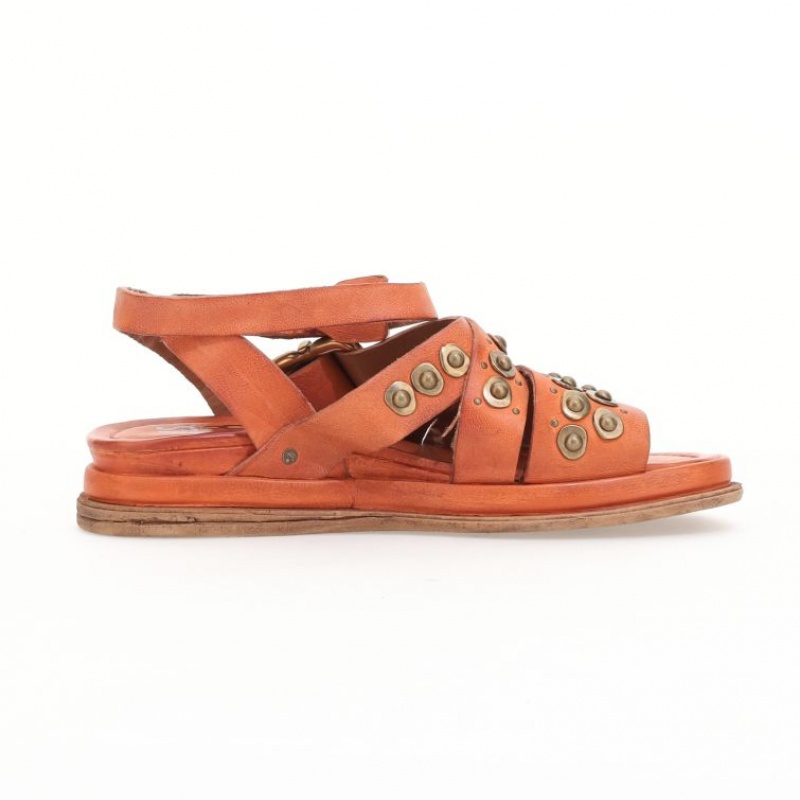 Sandale A.S.98 Savanna Femme Orange | FR-438095GQZ