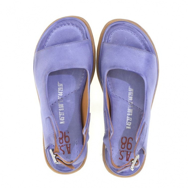 Sandale A.S.98 Sera Femme Violette | FR-856934DNA