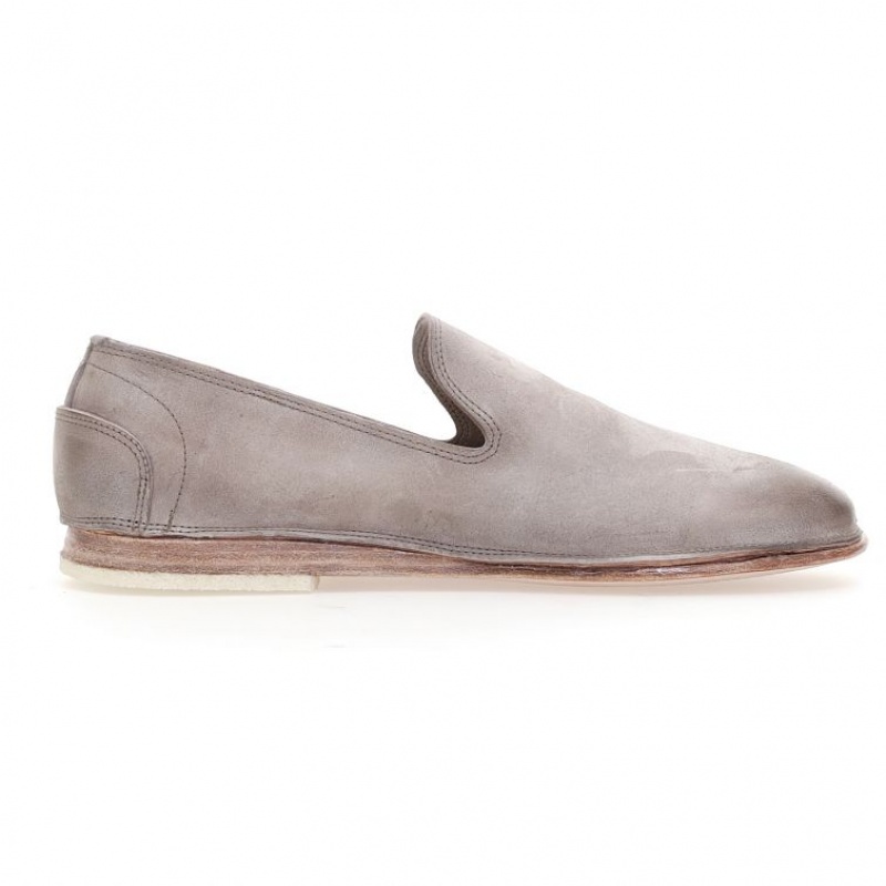 flat shoes A.S.98 Alberic Homme Grise | FR-412780RJK