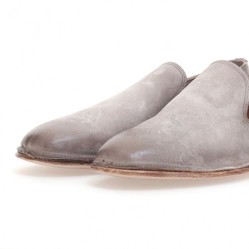 flat shoes A.S.98 Alberic Homme Grise | FR-412780RJK