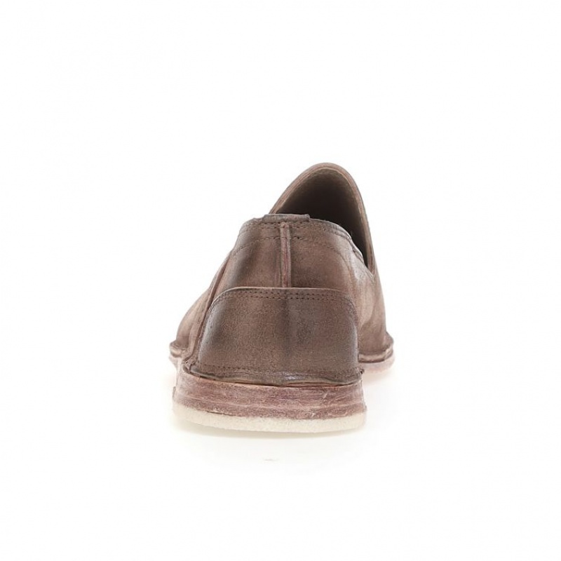 flat shoes A.S.98 Alberic Homme Marron Clair | FR-914023PSV