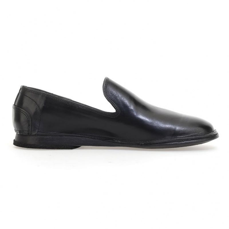 flat shoes A.S.98 Alberic Homme Noir | FR-057498YJA