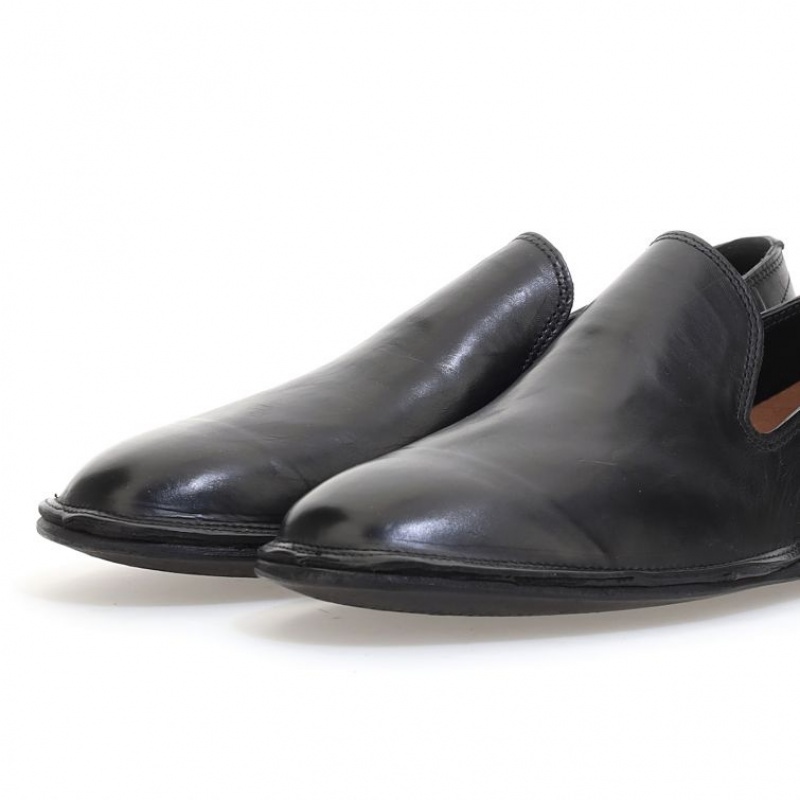 flat shoes A.S.98 Alberic Homme Noir | FR-057498YJA