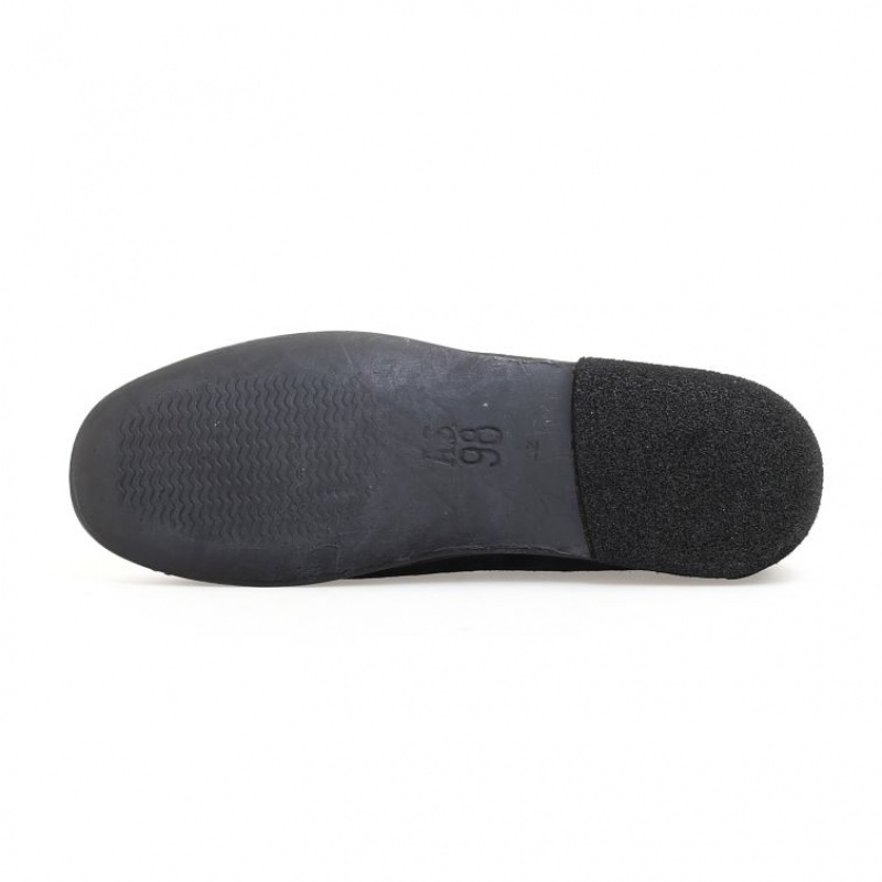 flat shoes A.S.98 Alberic Homme Noir | FR-827156SEA