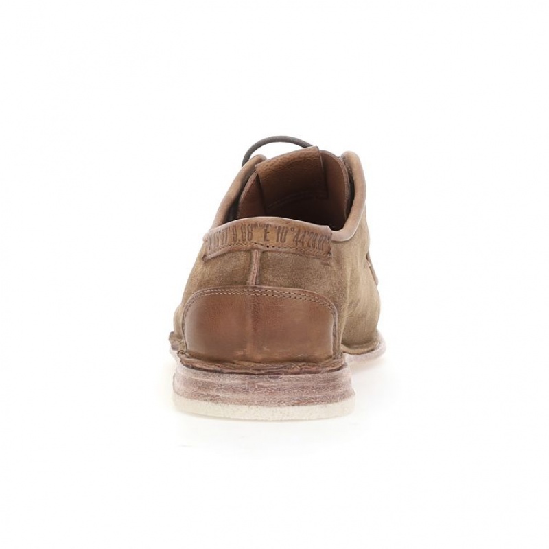 flat shoes A.S.98 Alf Homme Marron Clair | FR-760982UYP