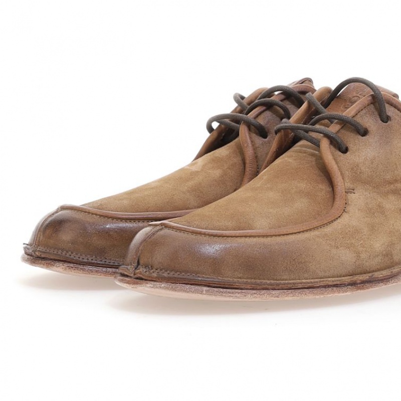 flat shoes A.S.98 Alf Homme Marron Clair | FR-760982UYP