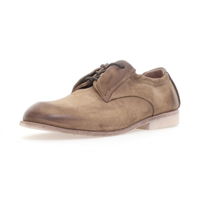 flat shoes A.S.98 Oberon Homme Marron Clair | FR-045792BAI