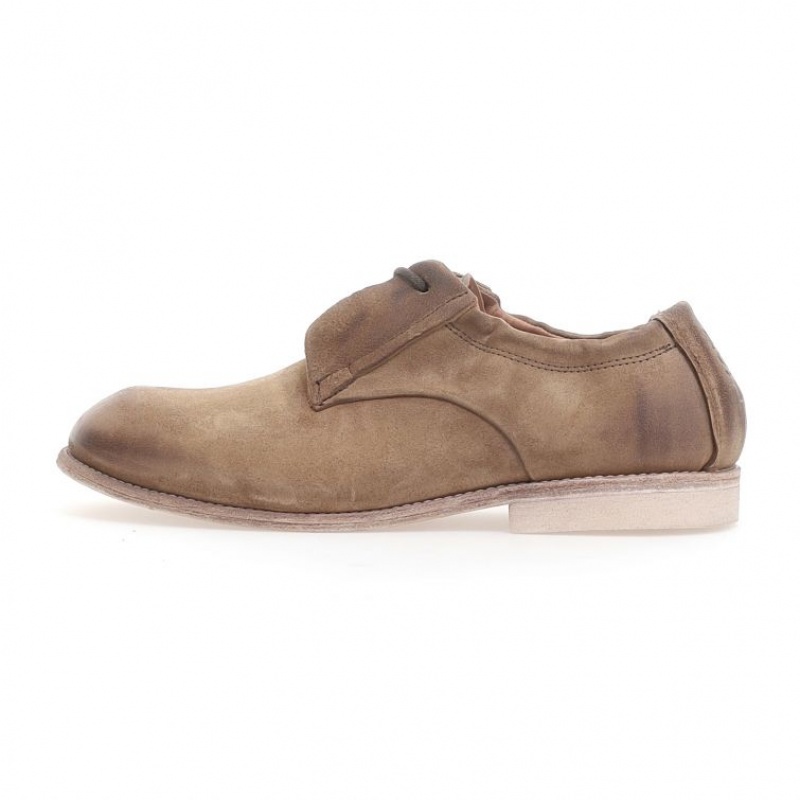 flat shoes A.S.98 Oberon Homme Marron Clair | FR-045792BAI