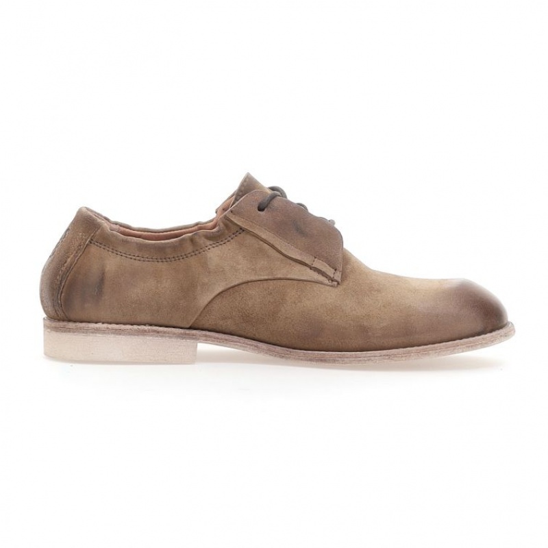 flat shoes A.S.98 Oberon Homme Marron Clair | FR-045792BAI