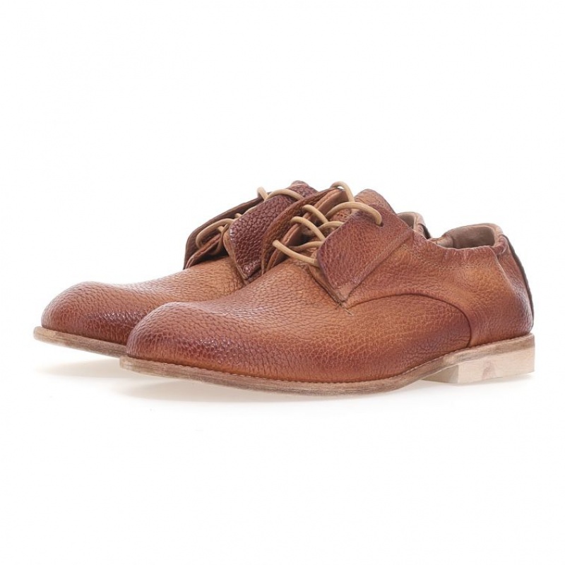 flat shoes A.S.98 Oberon Homme Marron | FR-594716MOA