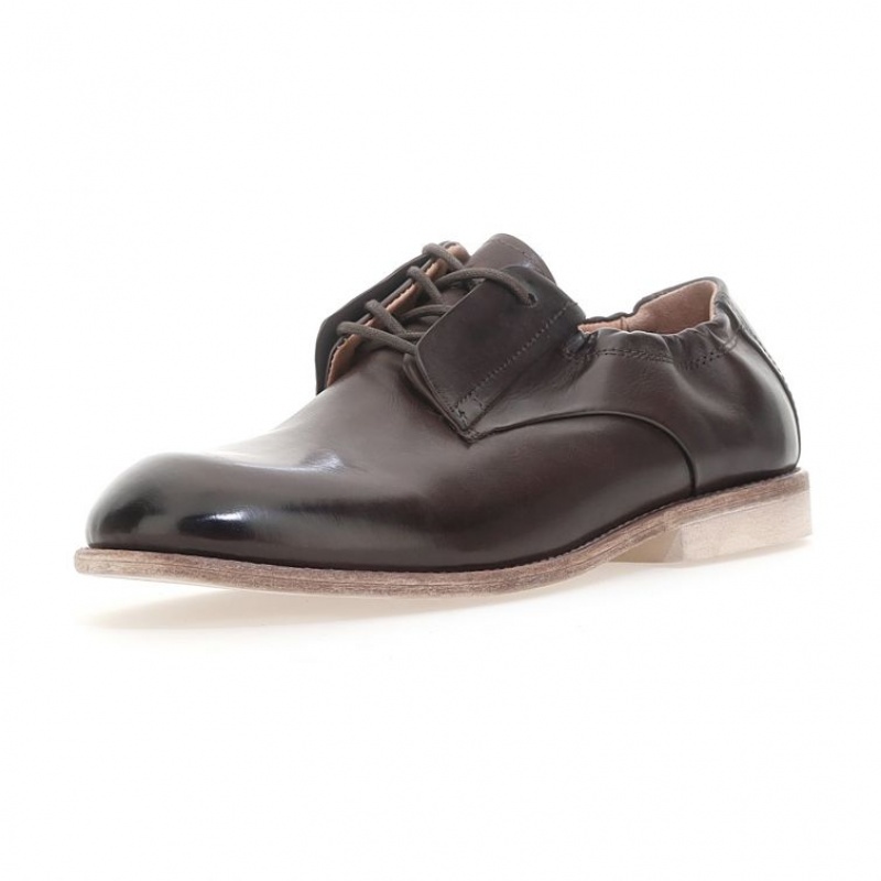 flat shoes A.S.98 Oberon Homme Noir | FR-651209GYX