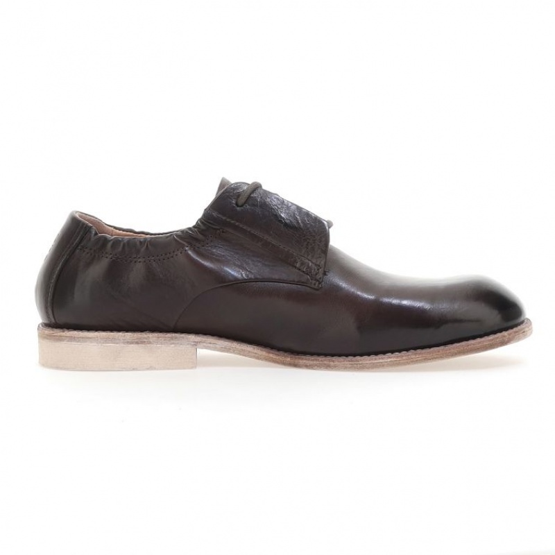 flat shoes A.S.98 Oberon Homme Noir | FR-651209GYX