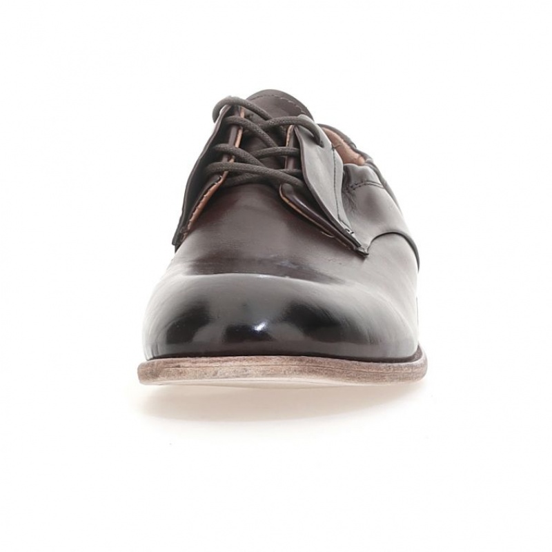 flat shoes A.S.98 Oberon Homme Noir | FR-651209GYX